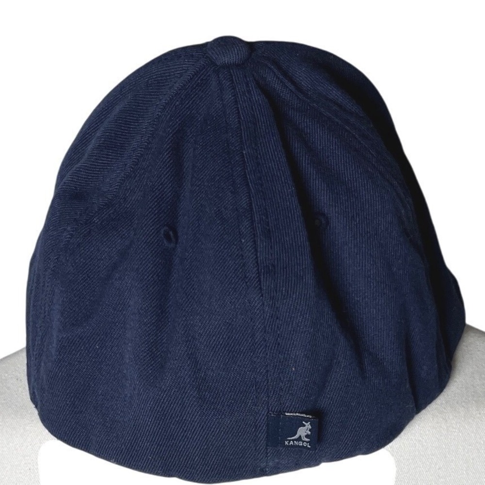 Heritage‎ Streetwear Baseball Cap Wool Navy Kangol Flexfit Logo Hat L XL - Picture 4 of 8